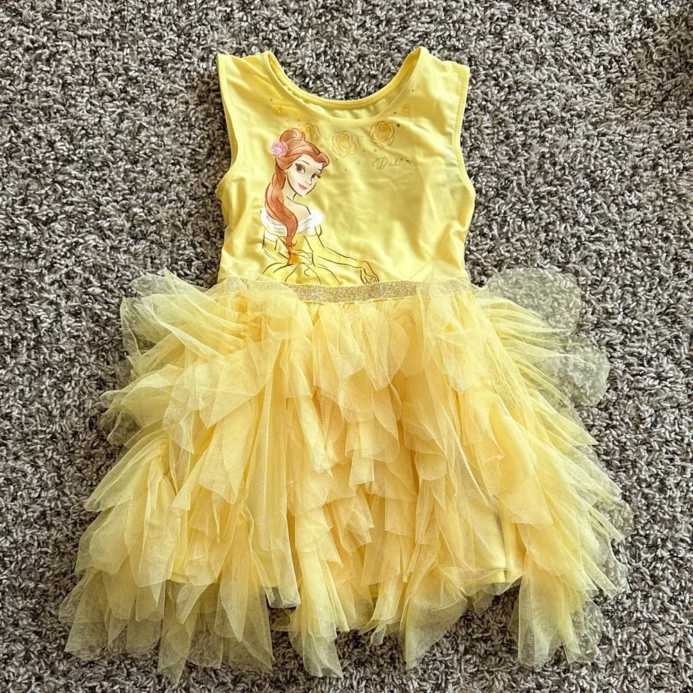 3/$15 Disney Yellow Belle Costume Dress - Picture 1 of 2